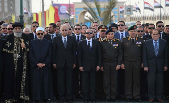 Image result for ‫صور الجنازة العسكرية لبطرس‬‎
